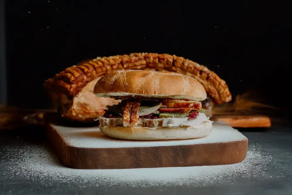Flæskestegssandwich til julefrokost